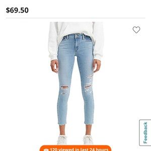 Levi’s 711 Skinny Ankle Jeans